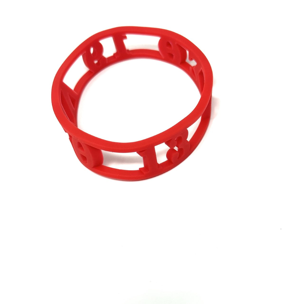 Delta Sigma Theta 3-D Silicone Bracelet