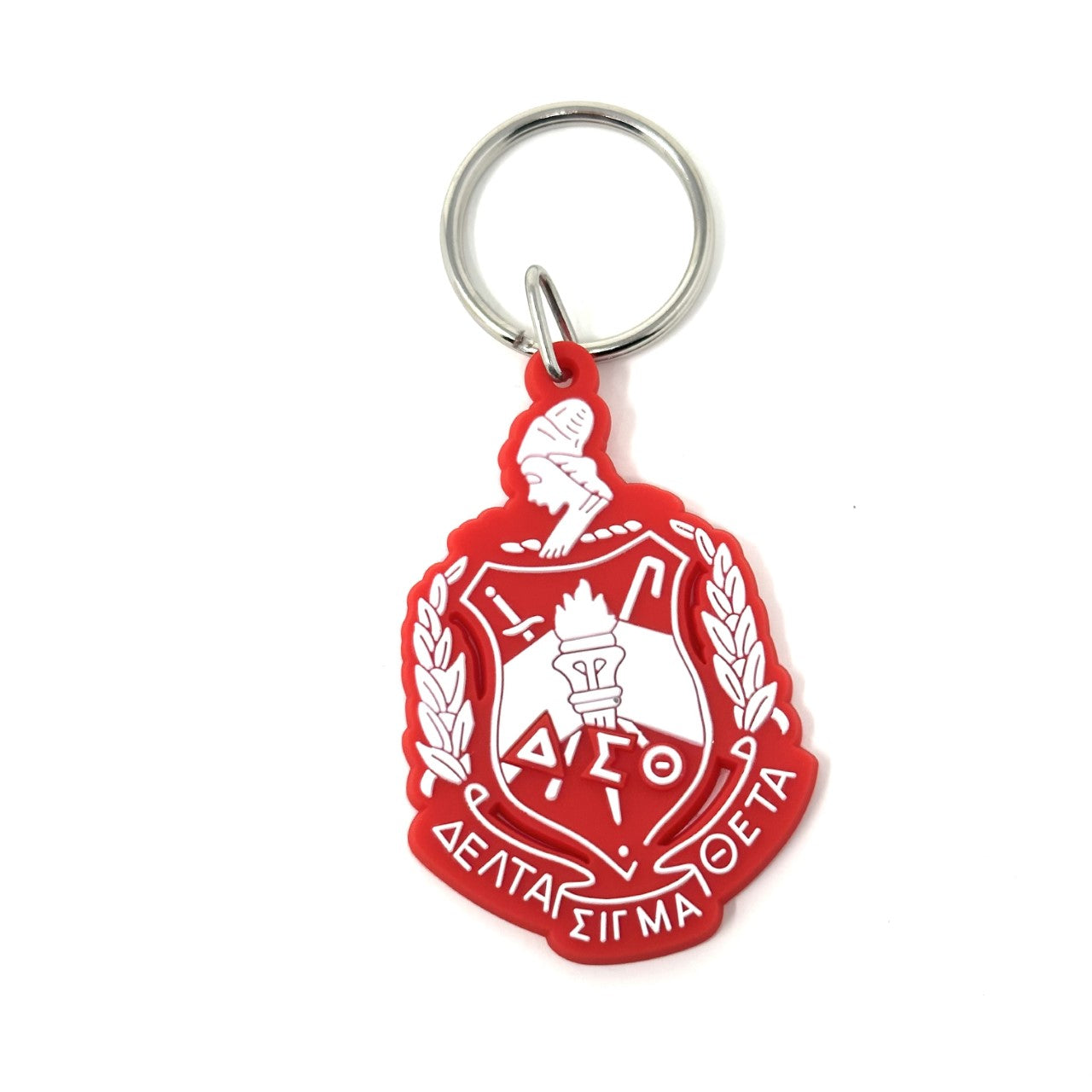 Delta Sigma Theta Silicone Key Chain