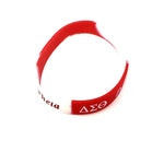 Delta Sigma Theta Tie- Dye Silicone Bracelet