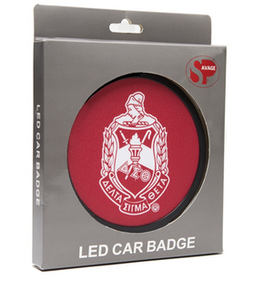 Delta Sigma Theta LED Car Badge