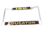 Iota Phi Theta Educator License Plate Frame