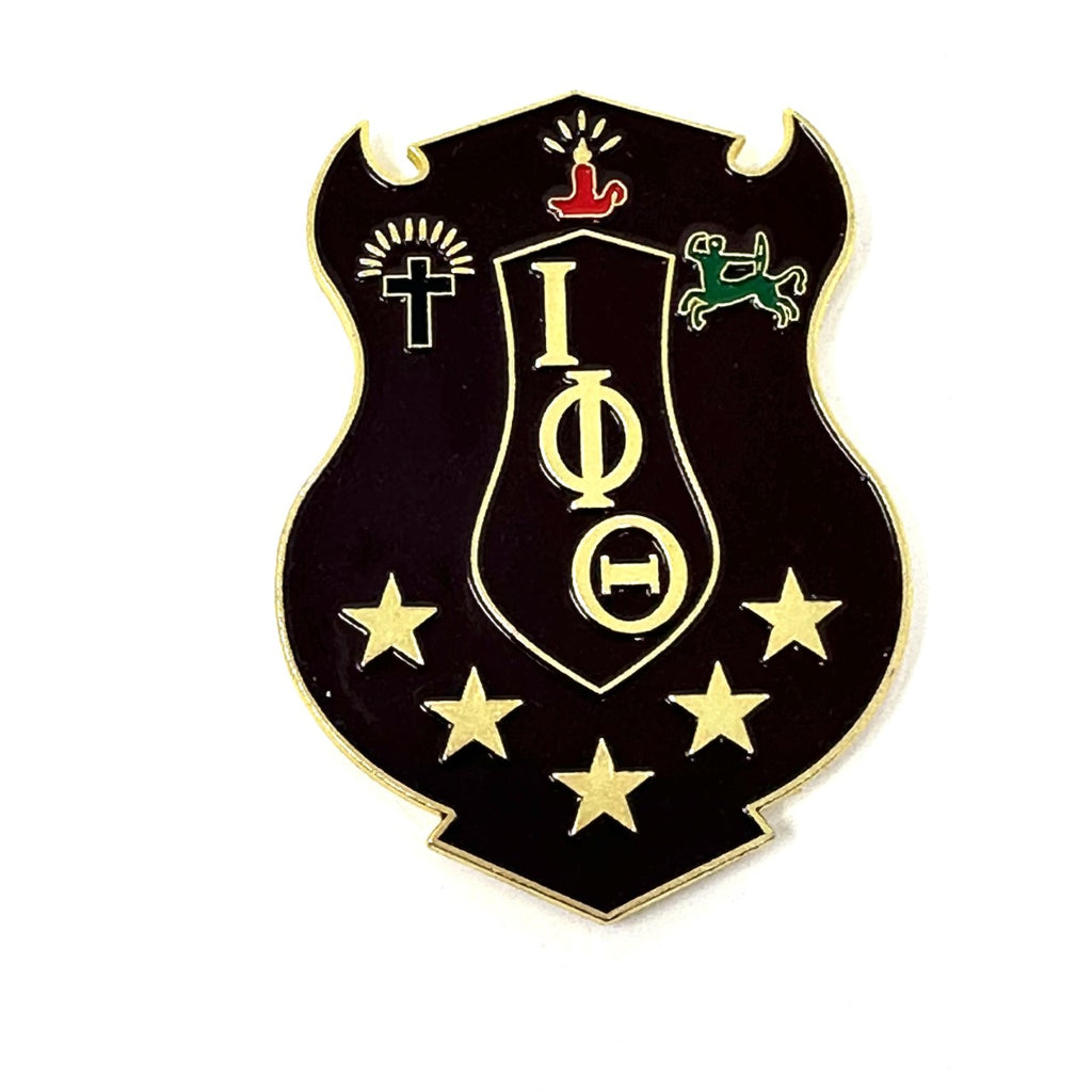 Iota Phi Theta Shield Car Badge