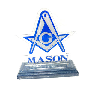 Mason Acrylic Desk Top Letters