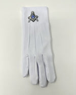 Mason Silver Emblem Gloves
