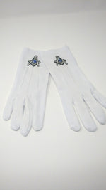 Mason Silver Emblem Gloves