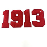 DST Large 1913 11 Inch Chenille Patch