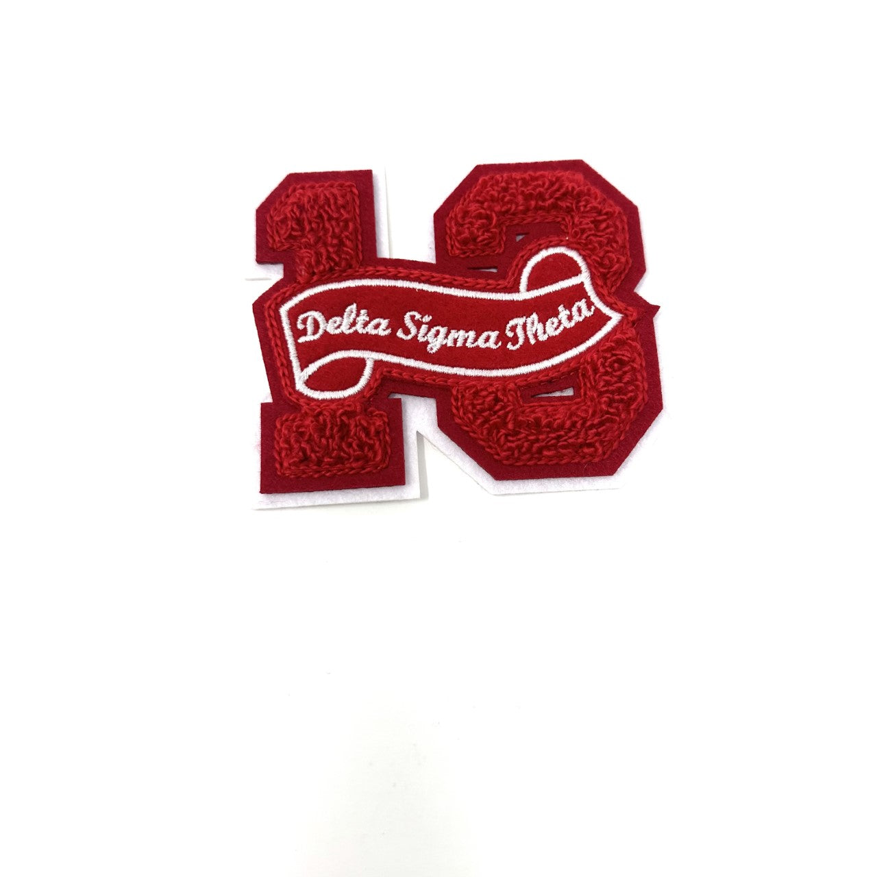DST 13 with Delta Sigma Theta 3.5 Inch Chenille Patch